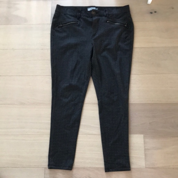 wit & wisdom houndstooth jeggings - Picture 1 of 1